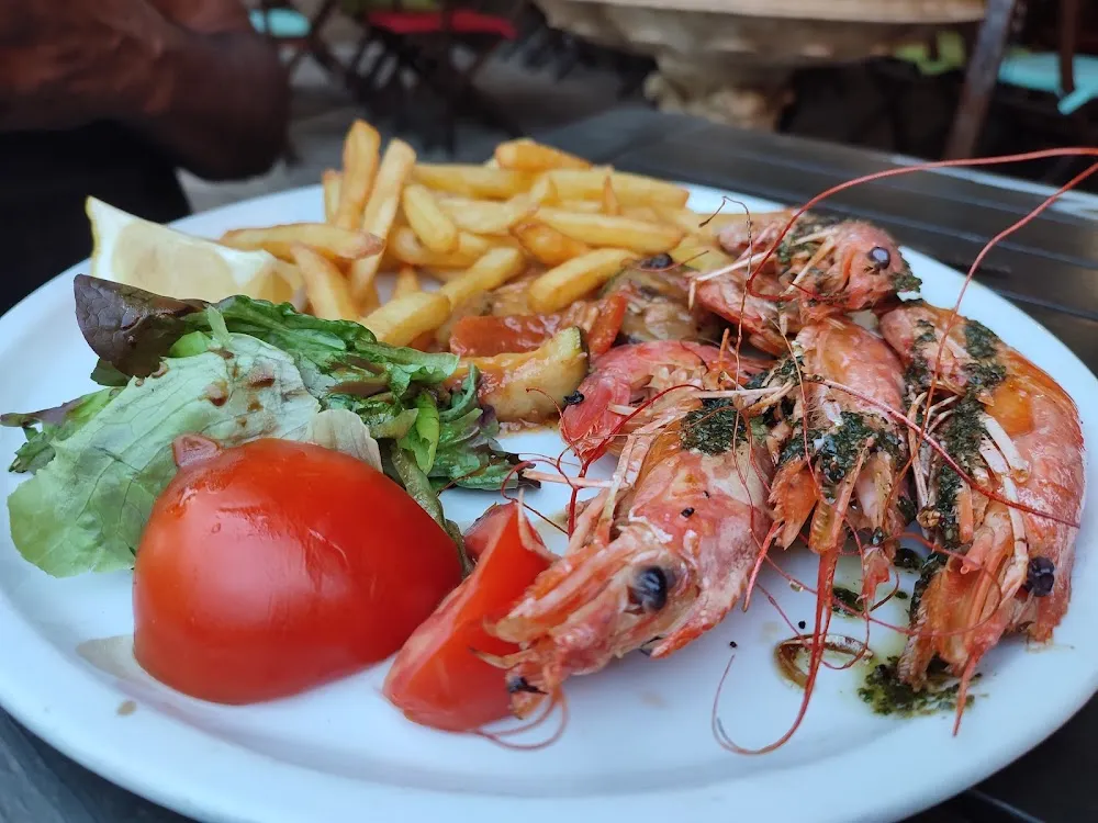 Gambas Grillées Persillade